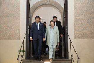 64.jpg - President of the State Israel Jicchak Herzog and his wife Michal Herzog (2022)