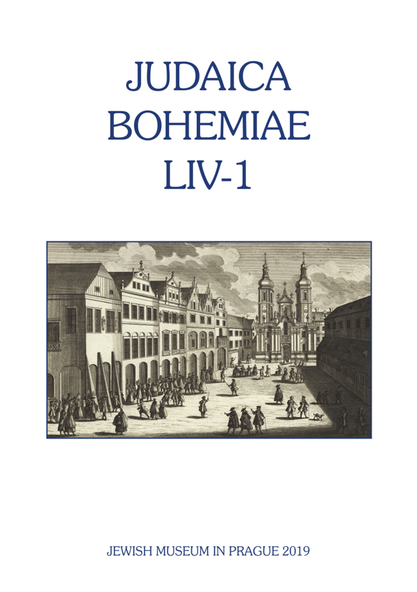 Judaica Bohemiae LIV - 1