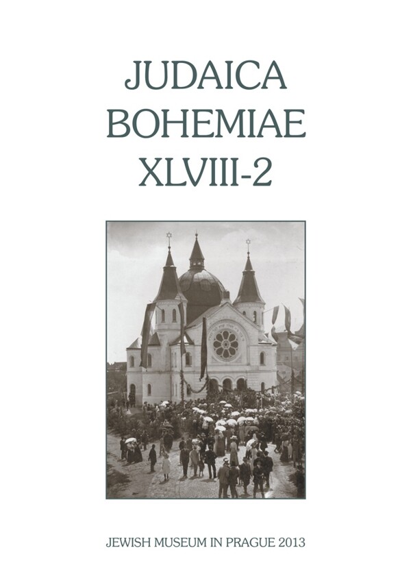 Judaica Bohemiae XLVIII-2