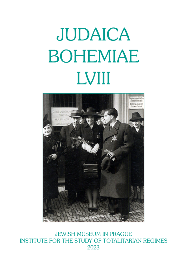 Judaica Bohemiae LVIII
