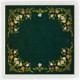 Coaster – Art Nouveau textile (Březnice)