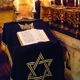 Staronová synagoga - pult pro kantora