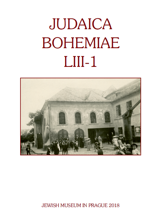 Judaica Bohemiae LIII - 1